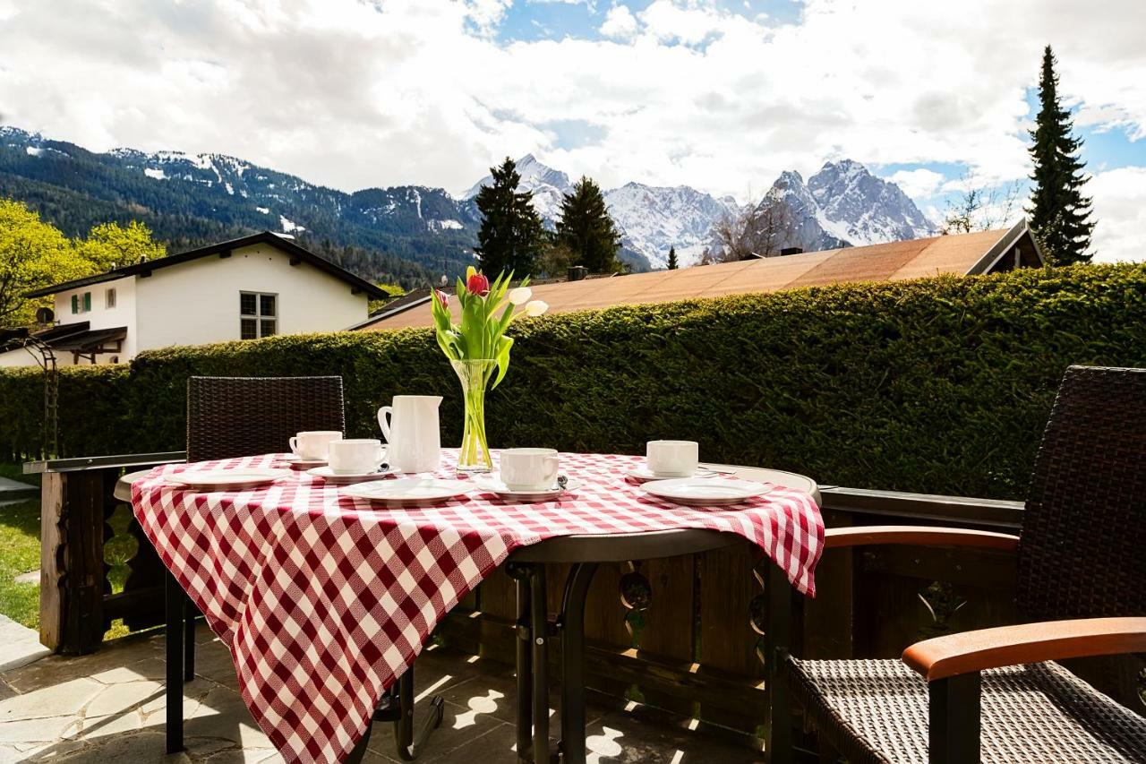 Ferienhaus Alpspitzecho Garmisch-Partenkirchen Exteriör bild